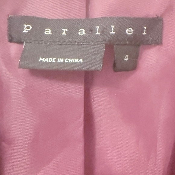 Parallel Elegant Pink Tweed Blazer Sz 4 EUC - Picture 2 of 10